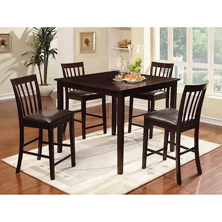 5 Pc. Counter Ht. Table Set